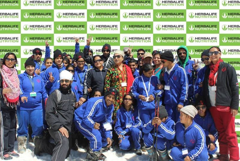 Herbalife sponsorized athletes India
